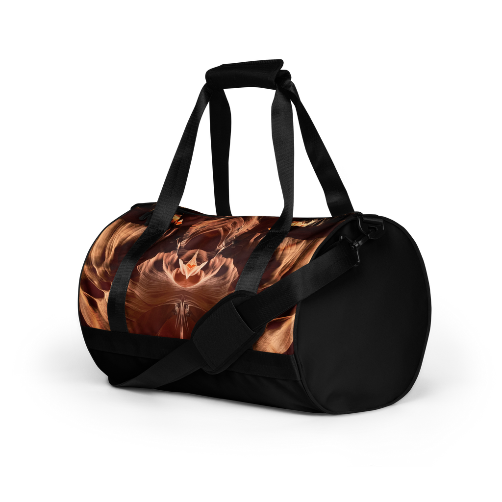 Canyon Fire gym bag