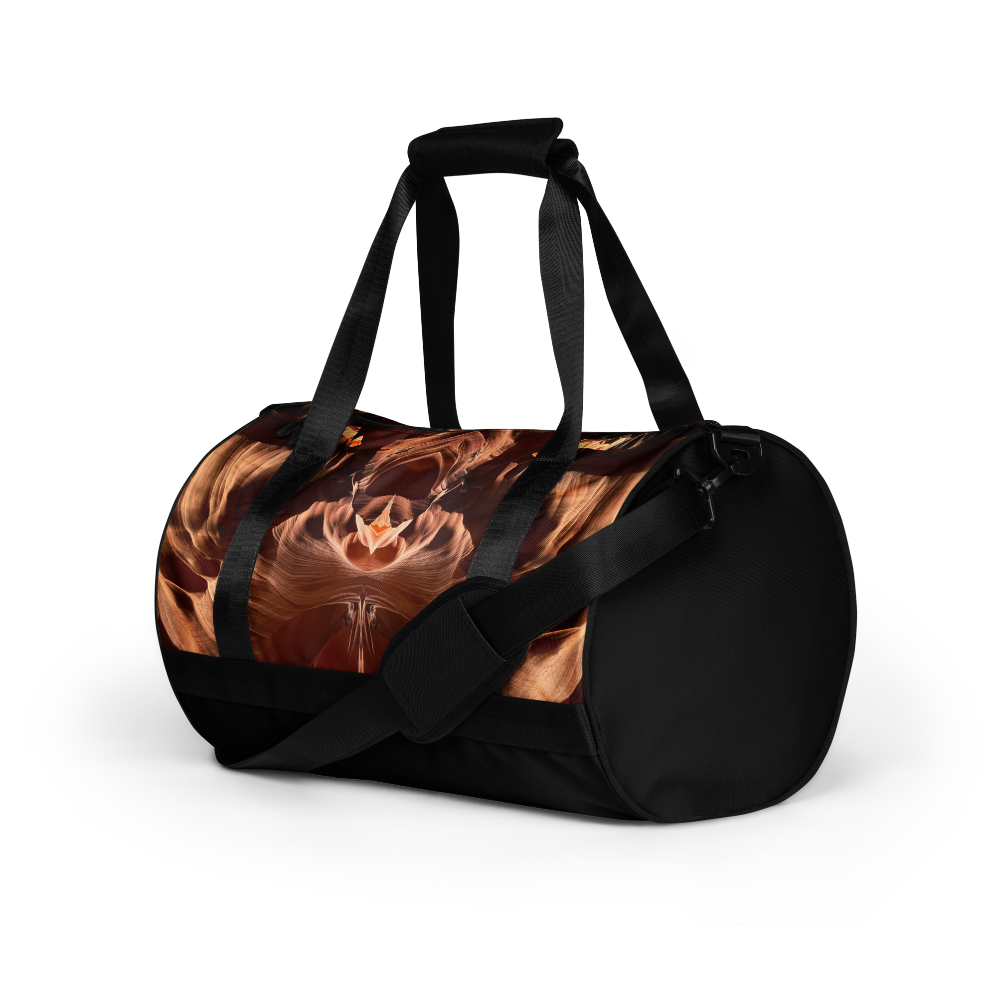Canyon Fire gym bag