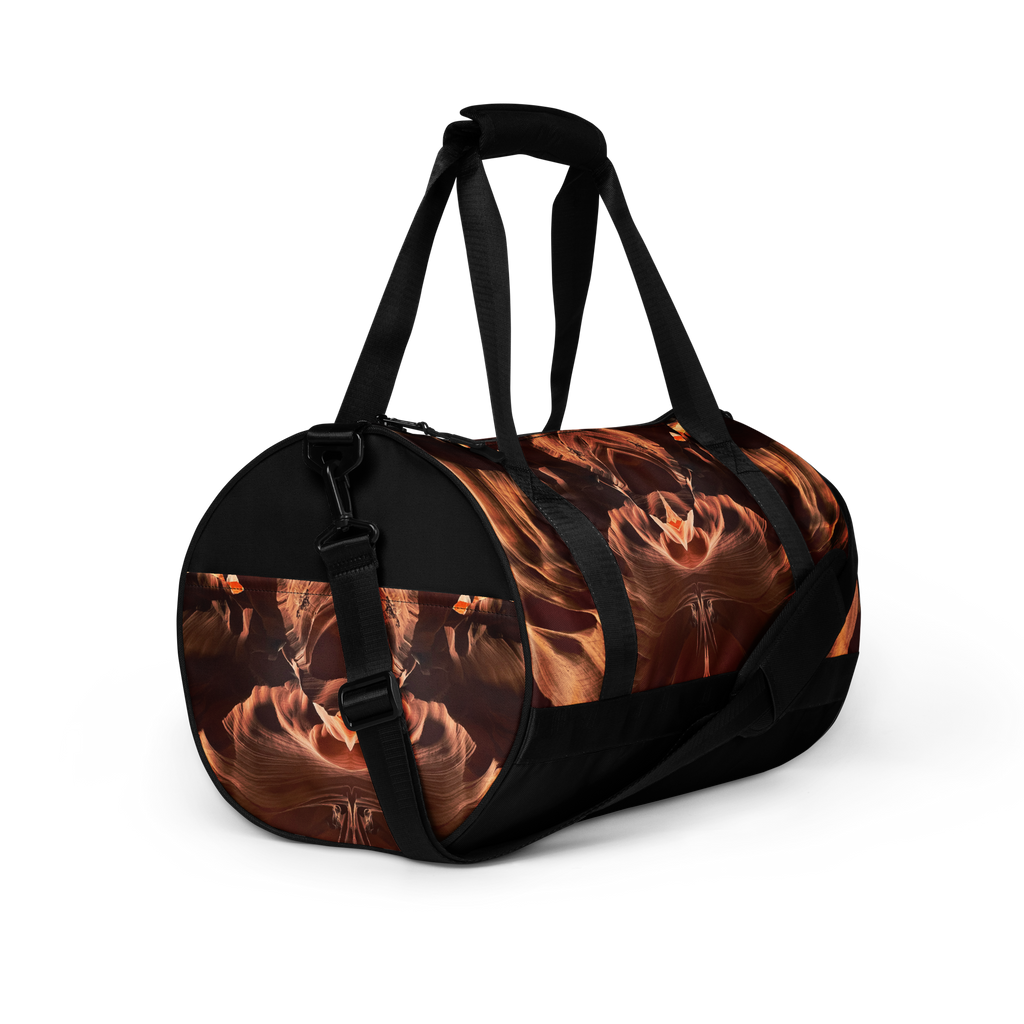 Canyon Fire gym bag