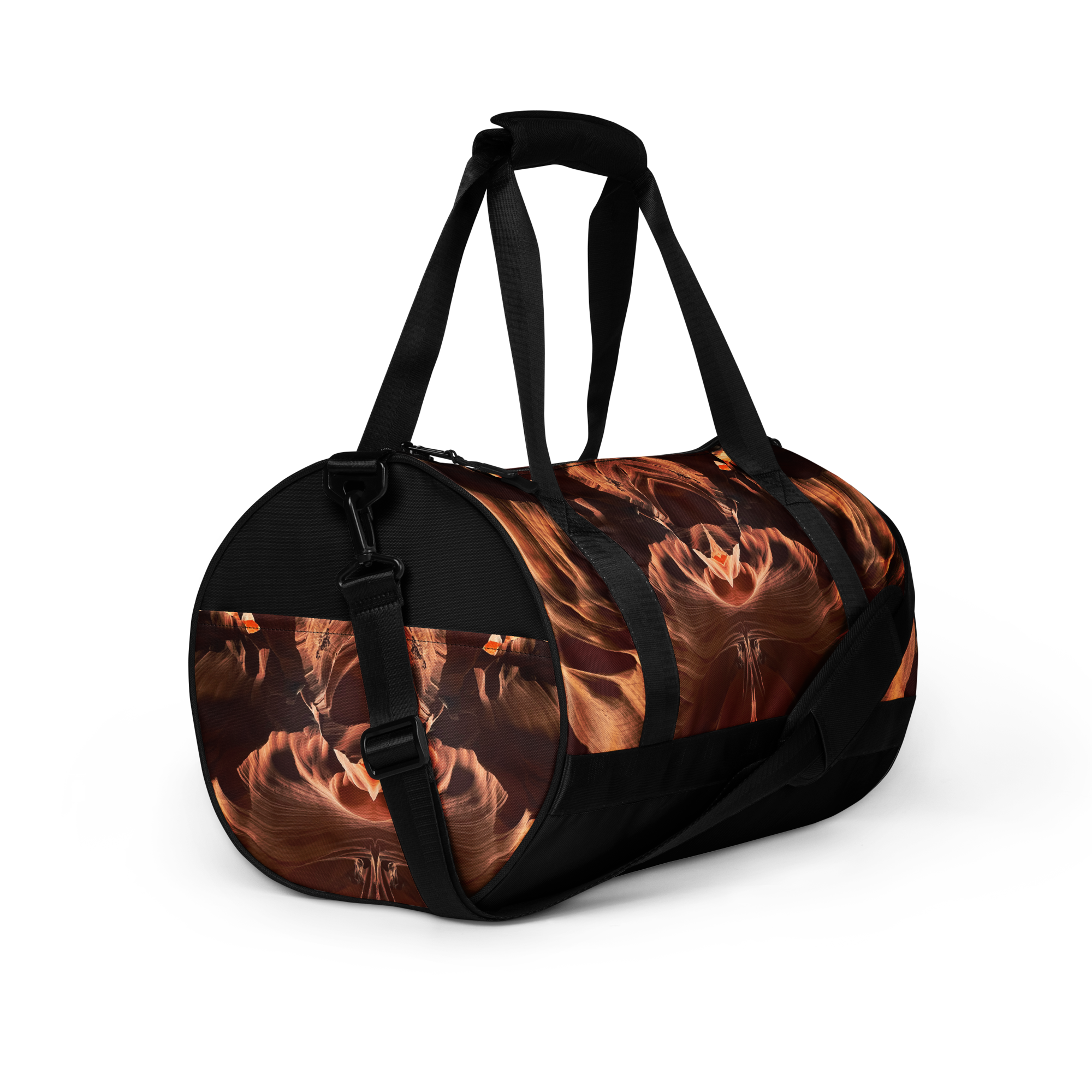Canyon Fire gym bag
