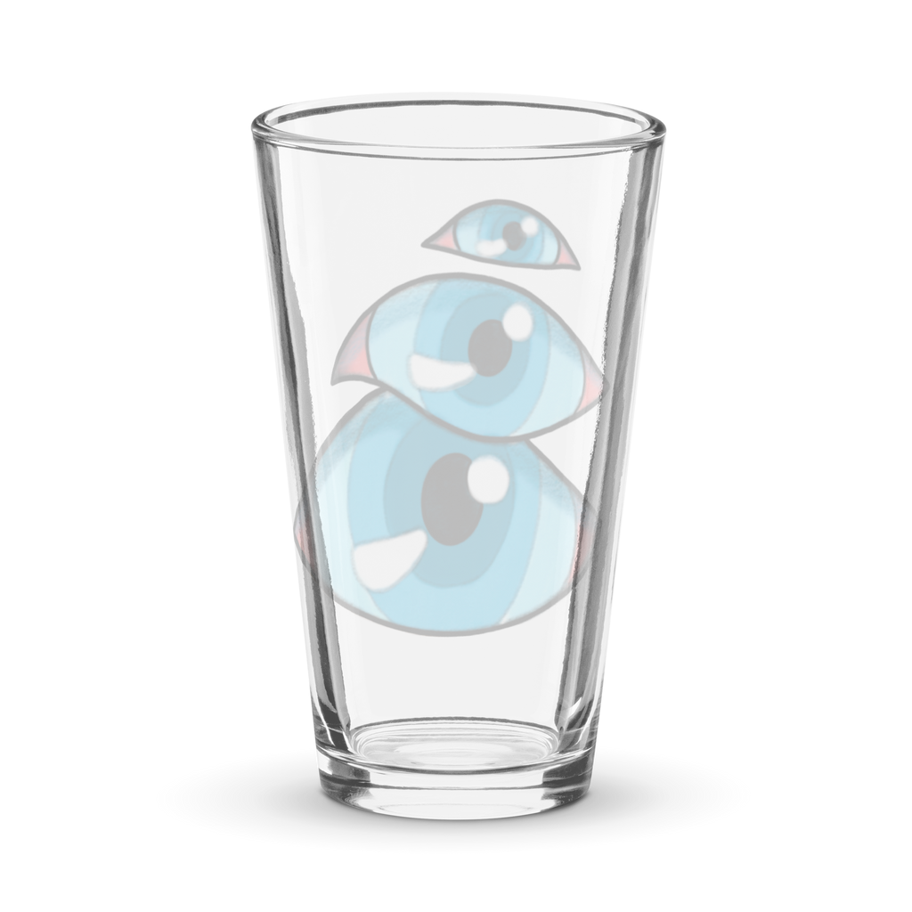EYES Shaker pint glass