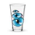 EYES Shaker pint glass