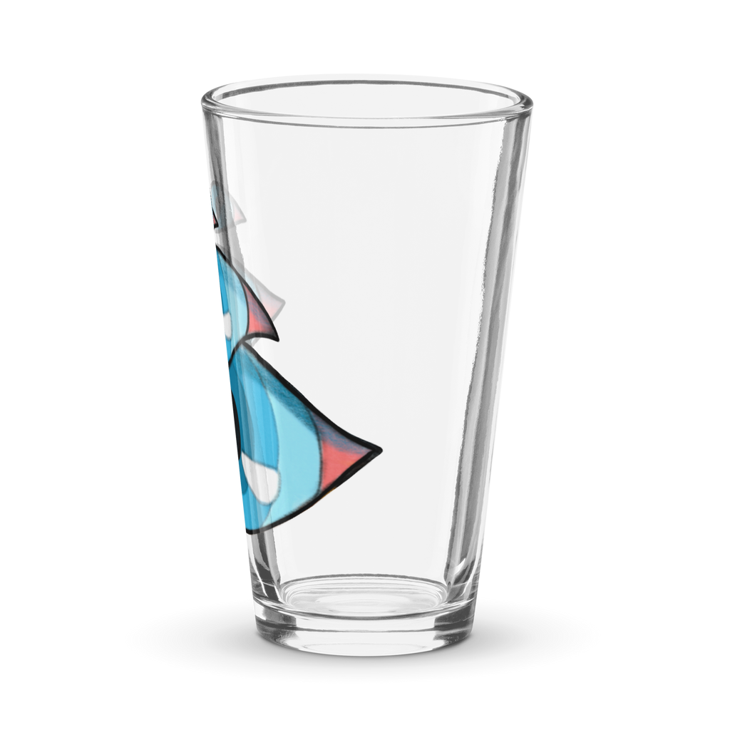 EYES Shaker pint glass