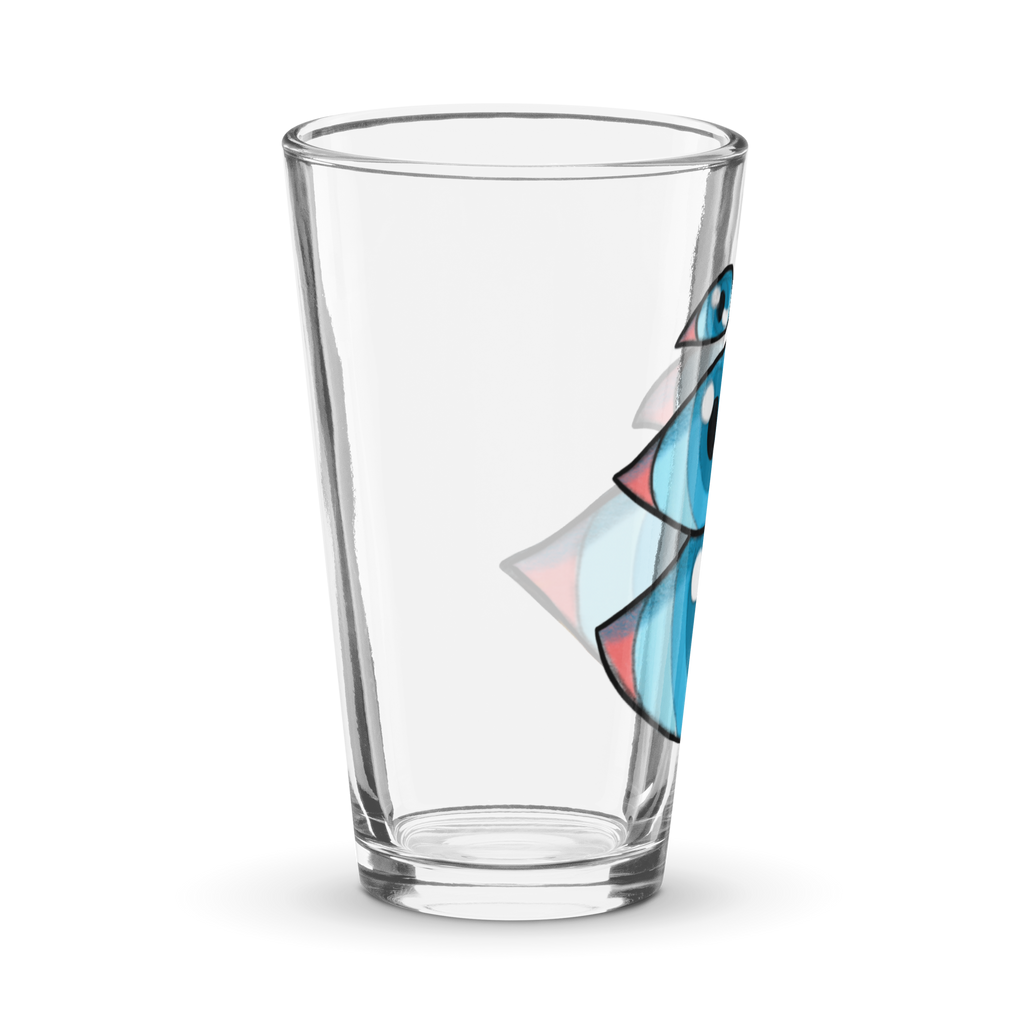 EYES Shaker pint glass