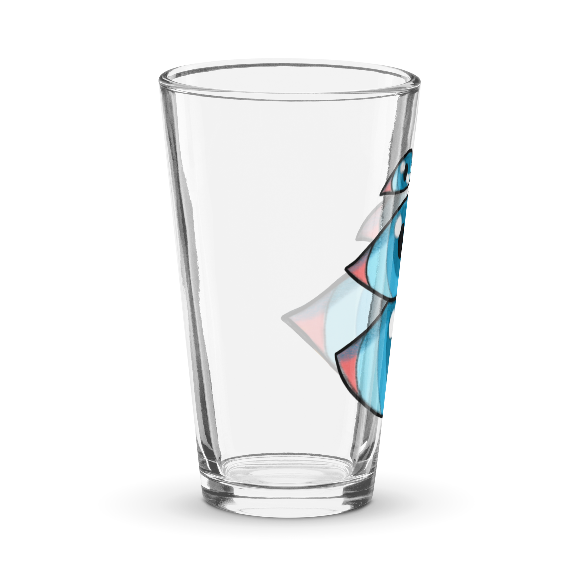 EYES Shaker pint glass