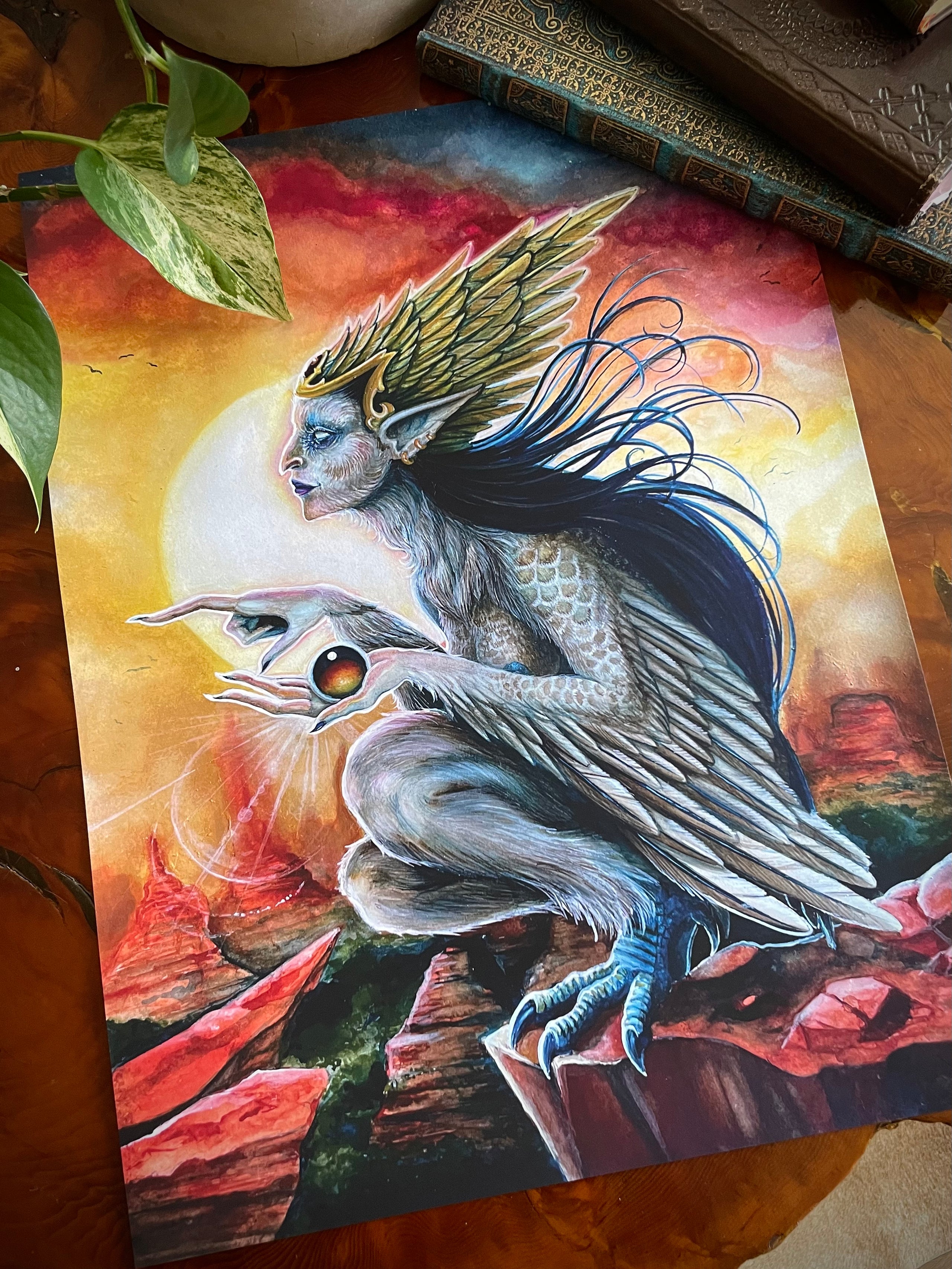 “Angel of retribution pt.1” Fine art print