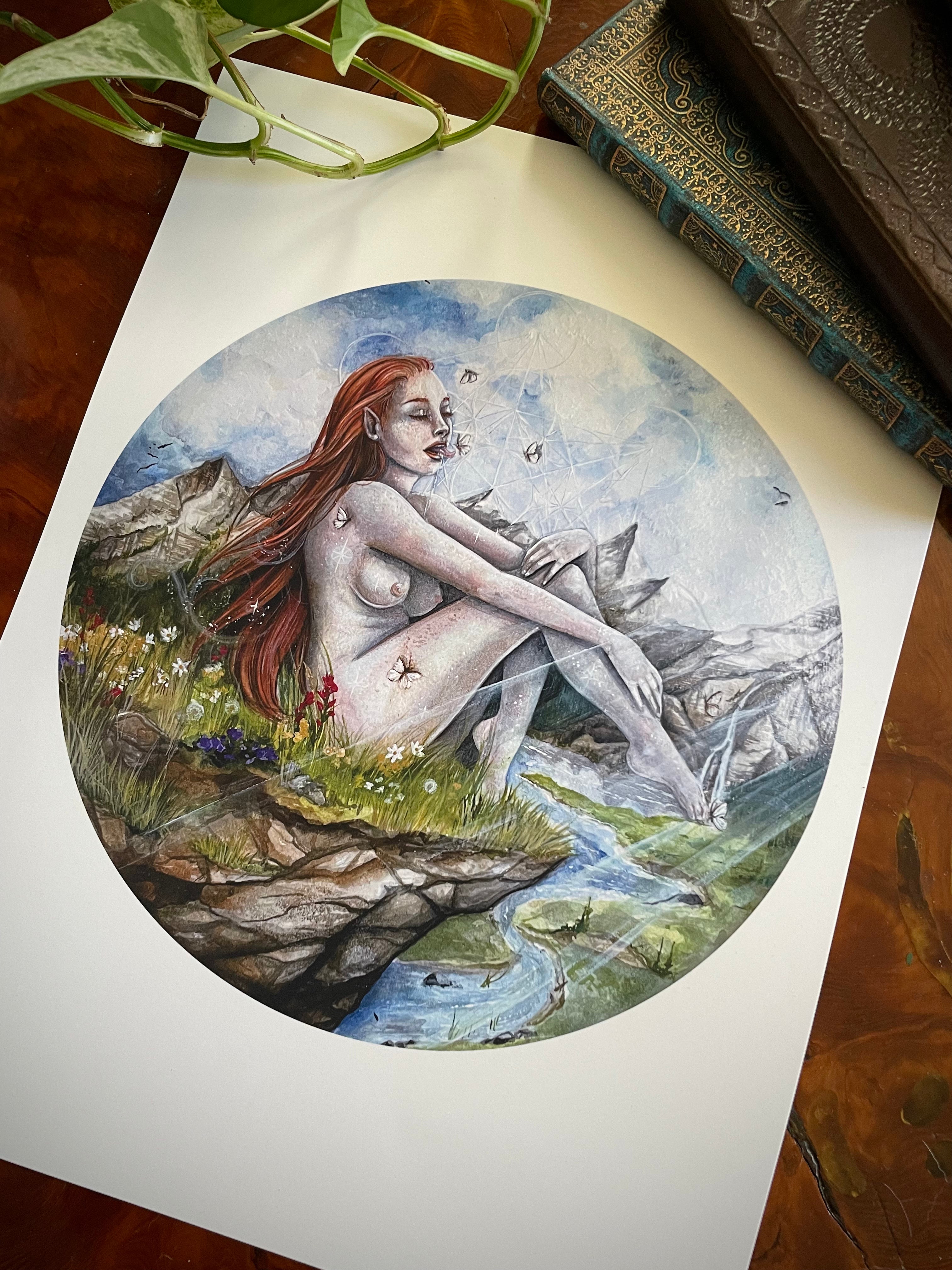 “The fool” Fine art print